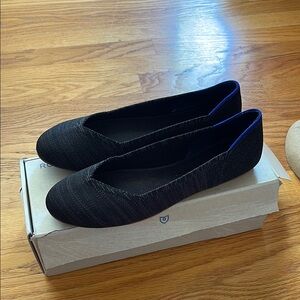 Rothy’s Heathered Black Women's Flats